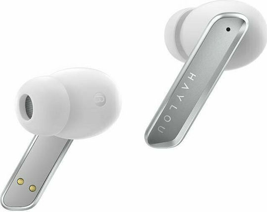 Haylou W1 In-ear Bluetooth Handsfree Earphones with Sweat Resistance and Charging Case White