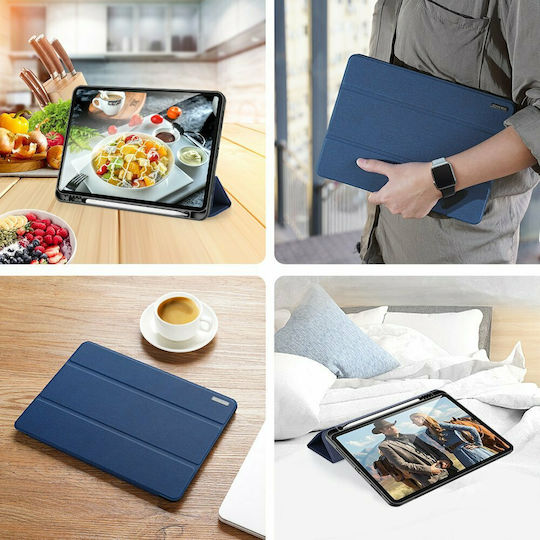 Dux Ducis Domo Флип Капак Син Калъф За Таблети iPad Pro 2021 11"