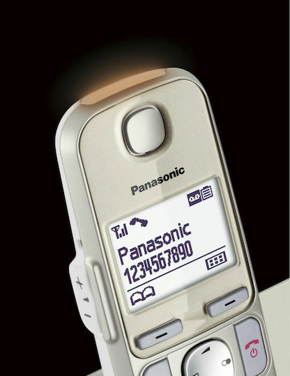 Panasonic KX-TGE260 Cordless Phone Champagne