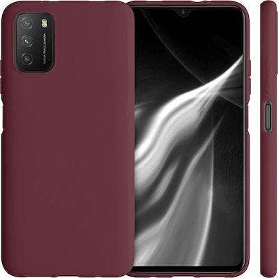 KWmobile Back Cover Σιλικόνης Tawny Red (Poco M3 / Redmi 9T)