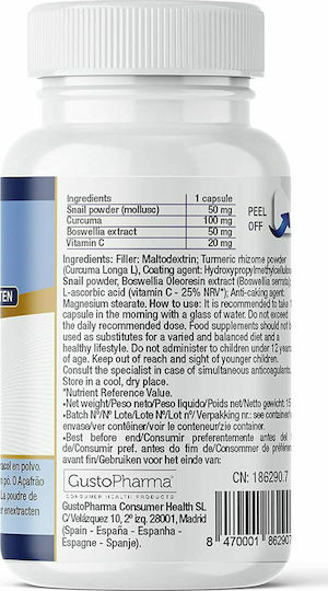 GustoPharma Helix Original Special Food Supplement for Joint Health 30 Capsules