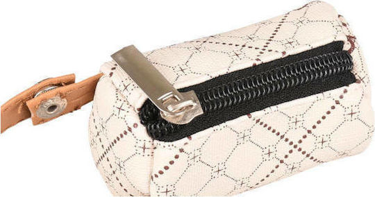 Flamingo Poop Bag Θήκη για Σακούλες Περιττωμάτων Σκύλου Μπεζ