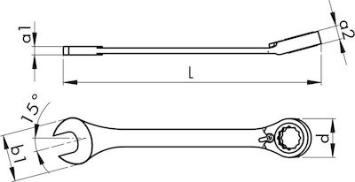 Wurth Set Germano-polygon 8mm 8buc