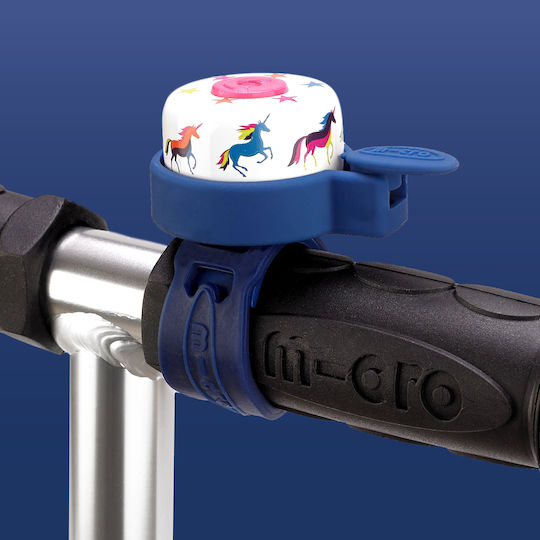Micro Κόρνα για Παιδικό Πατίνι Unicorn Blue