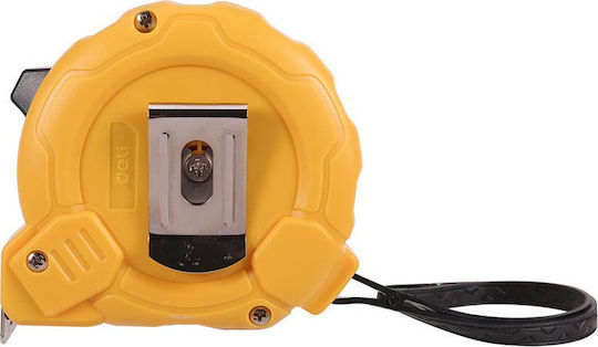 Deli Tape Measure with Auto-Rewind 25mm x 5m E