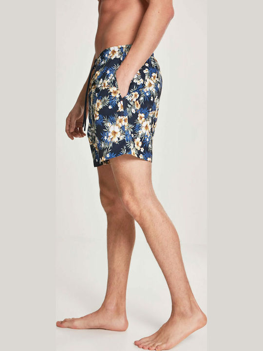 Men's Swimwear Shorts Hibiscus Floral