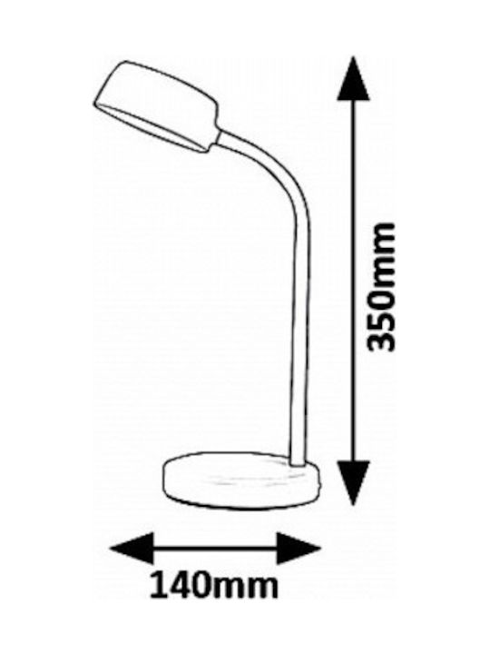 Rabalux Berry LED Lumină de Birou în Culoarea Albastru