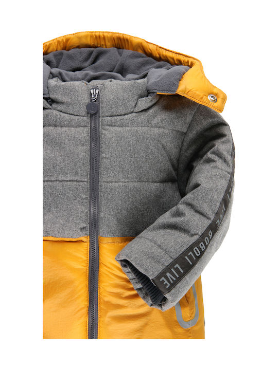 Boboli Kinderparka Kurz mit Kapuze Gray