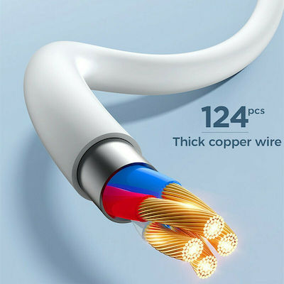 Joyroom JR-S118 USB to Lightning Cable Μπλε 1m (87006)