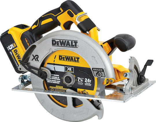 DEWALT Δισκοπρίονο 18V 1x5Ah με Σύστημα Αναρρόφησης