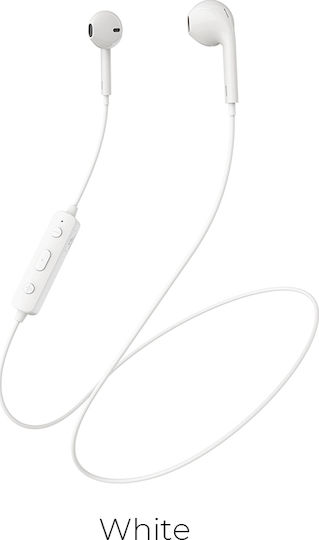 Borofone BE22 Earbud Bluetooth Handsfree Earphones with Sweat Resistance White