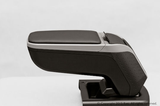 Rati Armster Car Armrest for Daewoo Nexia II 2007 Silver