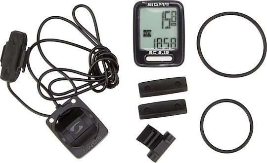 Sigma Sport BC 5.16 Αδιάβροχο Ενσύρματο Κοντέρ Ποδηλάτου