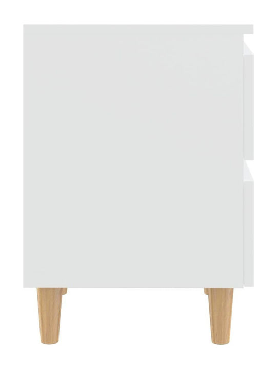 Nachttisch White 40x35x50cm