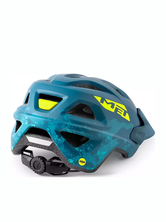 MET Eldar Kinderfahrrad- / Rollerhelme Fahrrad Berg Blau mit MIPS-Schutz