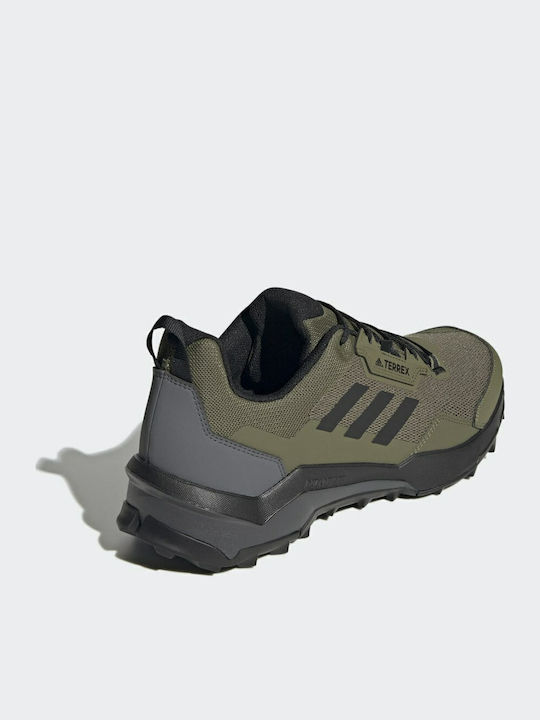 adidas Terrex AX4 Primegreen Men's Hiking Shoes Focus Olive / Core Black / Grey Six