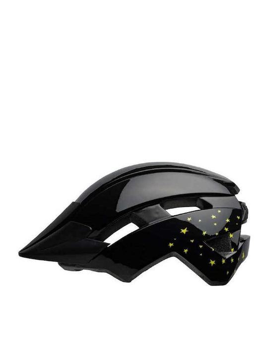 Bell Sidetrack II Παιδικό Κράνος για Ποδήλατο Πόλης Gloss Black Stars