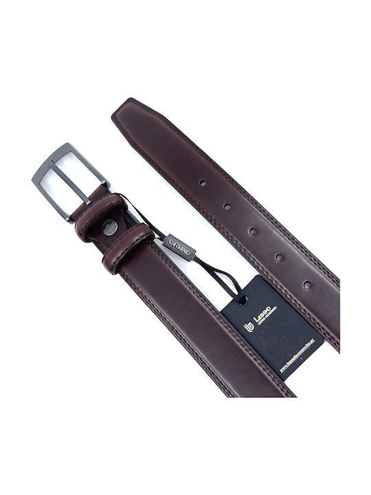 Chestnut Leather Belt