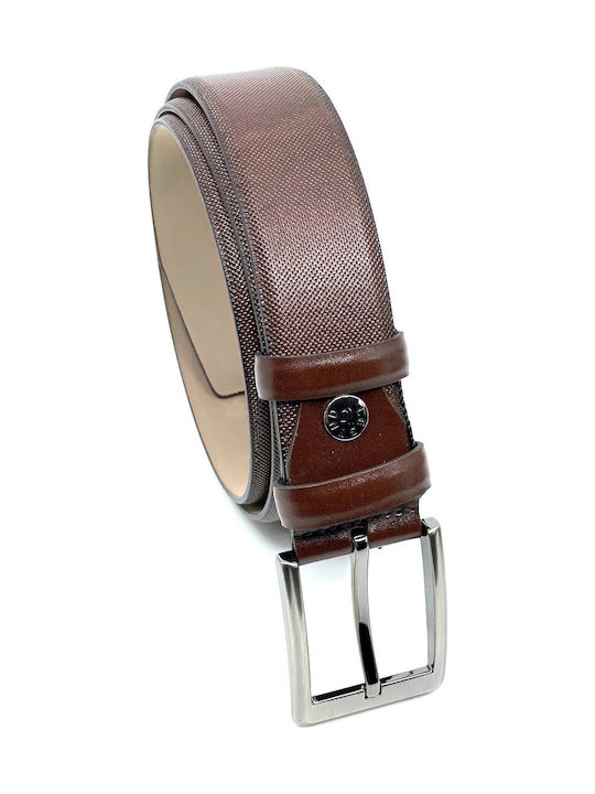 2030-BROWNP.U. GÜRTEL LEGEND ACCESSOIRES BRAUN P.U. LEDER