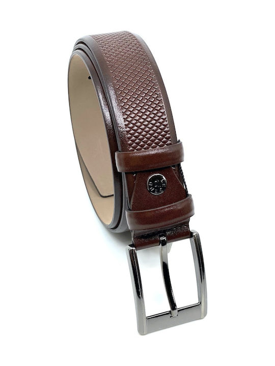 COFFEE BELT P.U. ARTIFICIAL LEATHER 2028/P.U.LEATHER BROWN