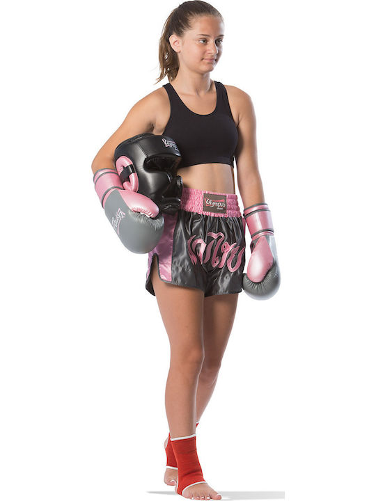 Olympus Sport Γυναικείο Σορτσάκι Kick/Thai Boxing Πολύχρωμο