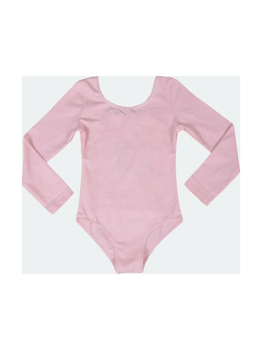 Godance Leotard Kids' Long Sleeve Pink Bodysuit