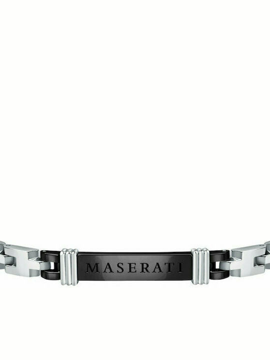 Maserati Men's Bracelet Made of Stainless Steel 22cm