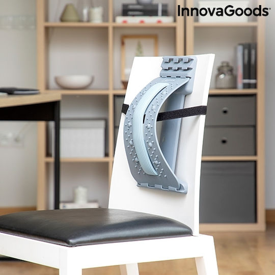 InnovaGoods Lumbar Corrector Stretcher & Support Waist Pillow 37.5x25x2cm in Gray Colour V0103287