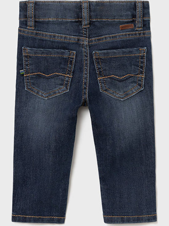 Mayoral Kinder Schlaghose Jeans Marineblau