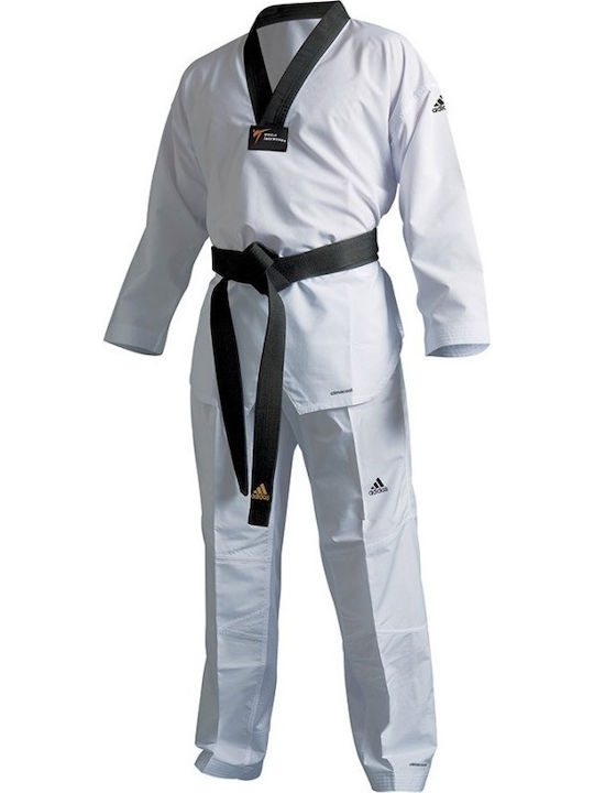 Adidas Fighter III Stripes Στολή Taekwondo Ενηλίκων/Παιδική Λευκή