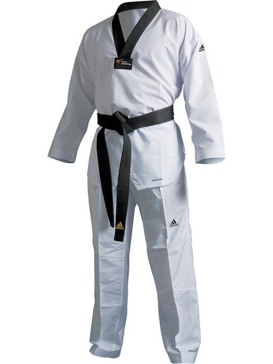 adidas Fighter III Stripes Taekwondo Dobok Adults/Kids White