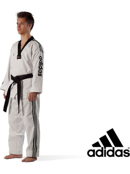 adidas Super Master II Στολή Taekwondo Ενηλίκων/Παιδική Λευκή