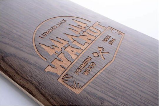 Tempish Walnut Complete Longboard Καφέ