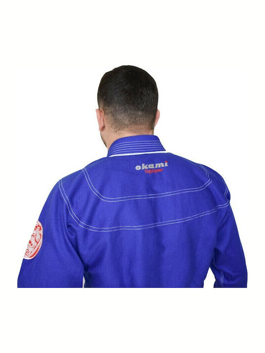 Okami Ronin GI Men's Brazilian Jiu Jitsu Uniform Blue