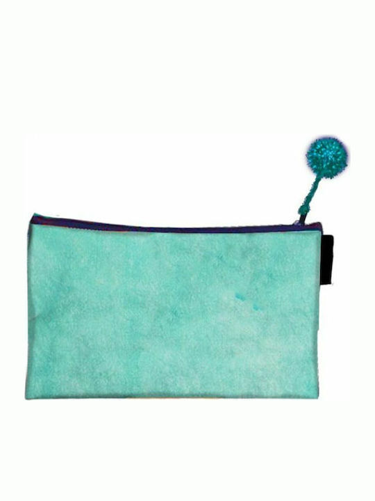 Women's Toiletry Bag in Turquoise Color 23cm
