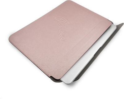 Guess Saffiano Case for 13" Laptop Pink