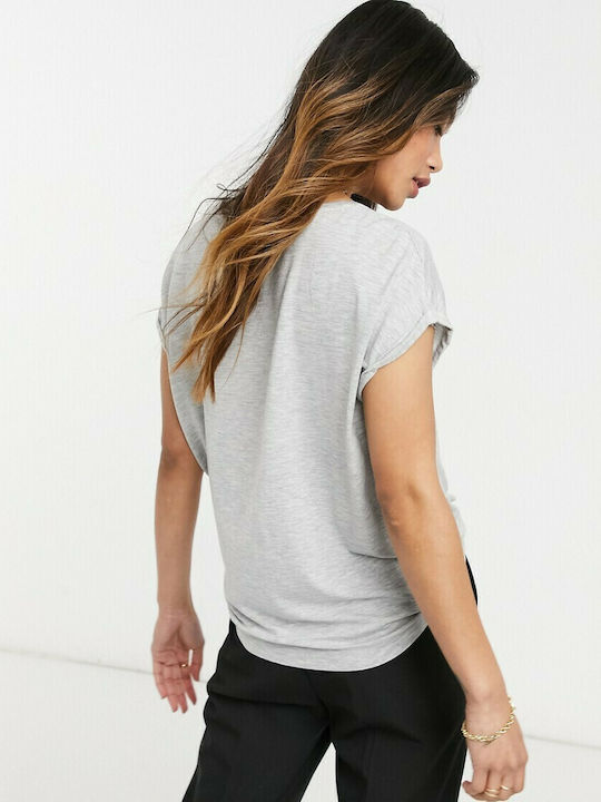 Vero Moda Damen T-Shirt Gray