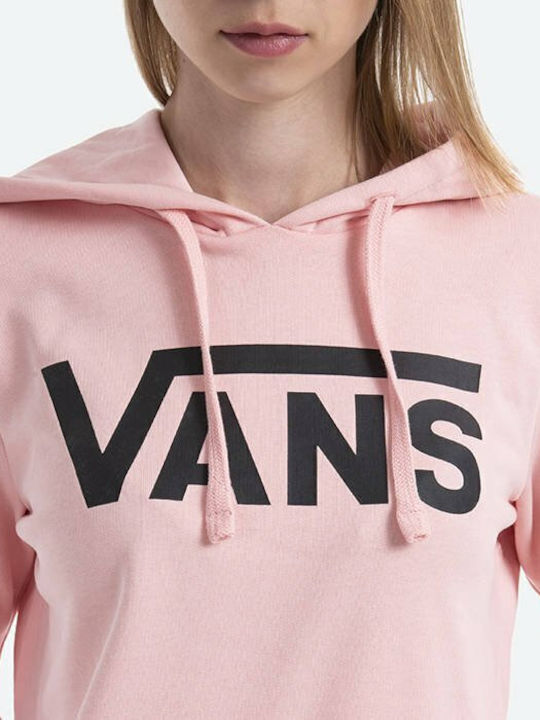 Classic Vintage Γυναικείο Φούτερ με Κουκούλα Powder Pink