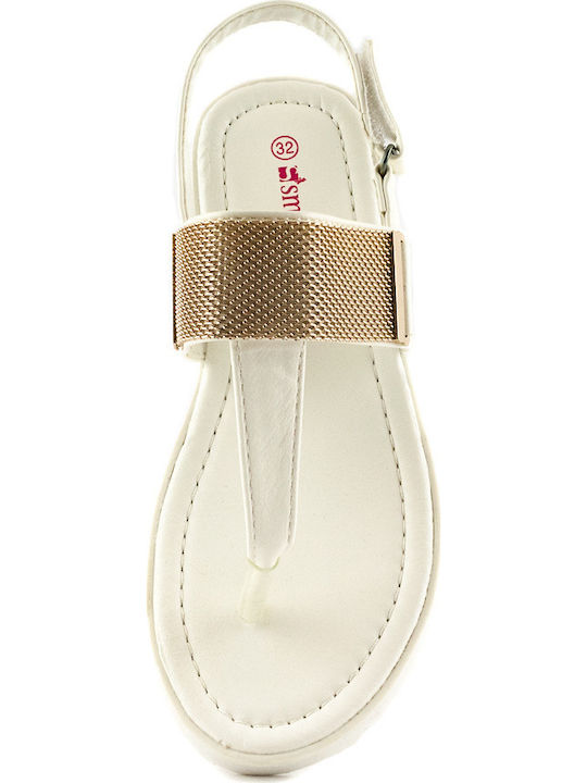 Zak Kids' Sandals White