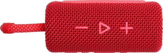 JBL Go 3 Αδιάβροχο Ηχείο Bluetooth 4.2W με Διάρκεια Μπαταρίας έως 5 ώρες Κόκκινο