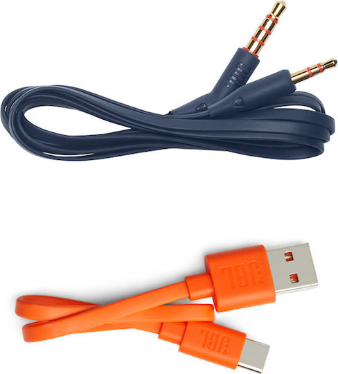 JBL Tune 710BT Fără fir Bluetooth Over Ear Căști cu 50 ore de Funcționare Albastre
