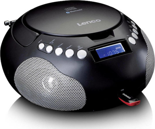 Lenco SCD-331 Sistem Audio Portabil Cu Bluetooth CD MP3 USB Radio Negru
