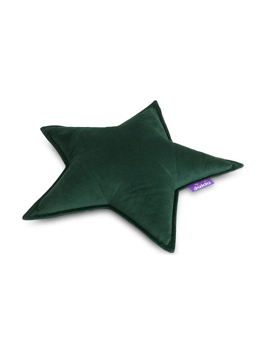 Jukki Crib Decorative Pillow Star Green 45x45cm