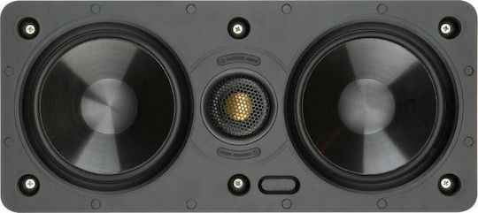 Monitor Audio W150-LCR In der Wand Lautsprecher 100W Stück Schwarz