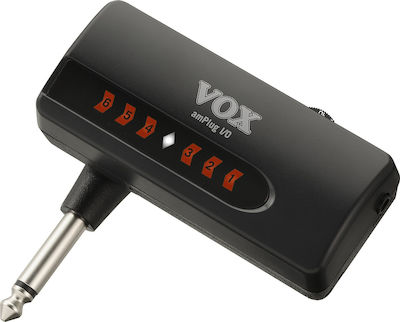 Vox Amplug Audio Interface Tuner Mini Ενισχυτής Ηλεκτρικής Κιθάρας Μαύρος