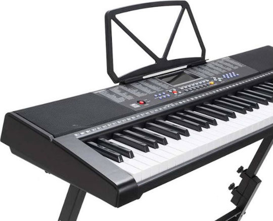 Timeless Tools Synthesizer Synthesizer 61 Keys Set με 61 Πλήκτρα Τυπικής Αφής με Σκαμπό Μαύρο