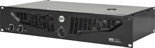 RCF IPS 1700 Τελικός Ενισχυτής PA 2 Καναλιών 450W/4Ω 330W/8Ω με Σύστημα Ψύξης