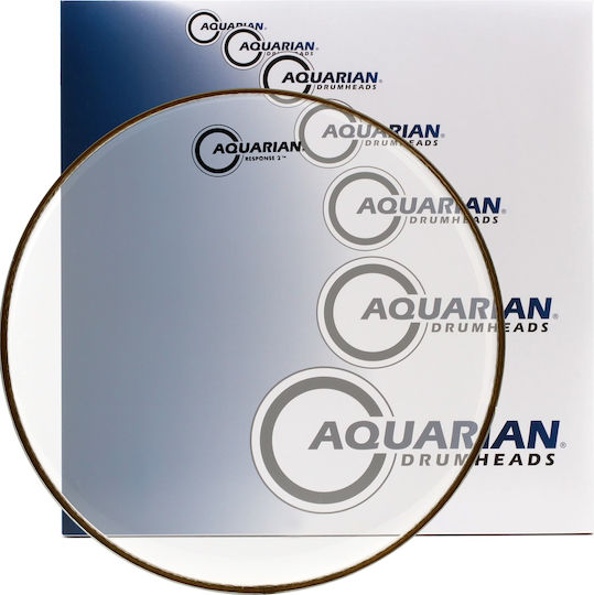 Aquarian Response 2 Clear Δέρμα κάσας για Ντράμς 13"
