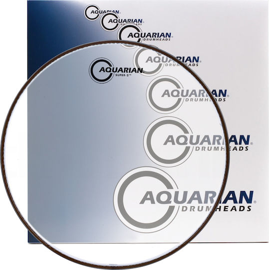 Aquarian Super 2 Clear Drumhead for Drums 13"