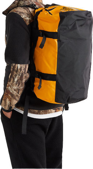 The North Face Base Camp Sack Voyage Back 71lt Yellow Fabric 35.5x35.5cm
